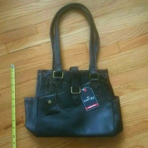 StJohns Bay Leather Satchel NWT